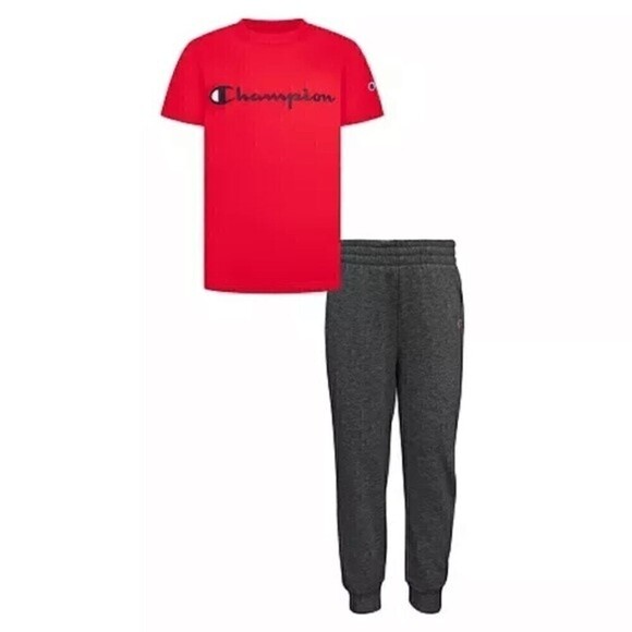 Baby Boys Signature Short Sleeve T-shirt and C PatchJogger Set, 2 Piece* 18mo - Picture 3 of 5